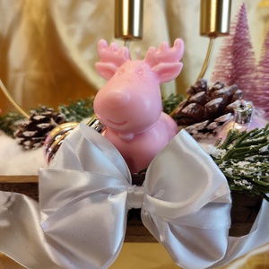 Különleges karácsonyi asztali dekoráció  - karácsony - karácsonyi lakásdekoráció - ünnepi asztaldekoráció - Meska.hu