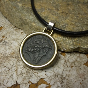  Görög isten - medálos férfi nyaklánc -  - Meska.hu
