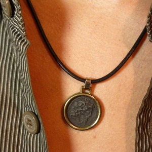  Görög isten - medálos férfi nyaklánc -  - Meska.hu