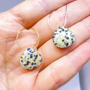 Csiszolt dalmata jáspis medálok - Meska.hu