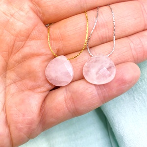 Csiszolt rózsakvarc jáspis medálok - Meska.hu