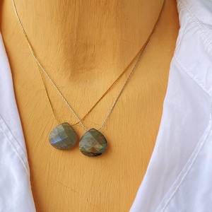Csiszolt labradorit jáspis medálok - Meska.hu