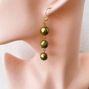 Zsolnai - lógós  fülbevaló - ékszer - fülbevaló - lógó fülbevaló - Meska.hu