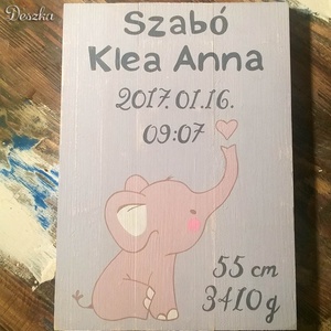 Új élet születik  - Babaszoba dekoráció  - otthon & életmód - dekoráció - fali és függő dekoráció - betű & név - Meska.hu