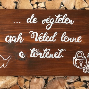 Kézzel festett üzenet  - Meska.hu