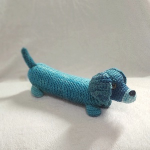 Sausage Dog, Játék & Sport, Plüssállat & Játékfigura, Kutya, Horgolás, Kötés, MESKA