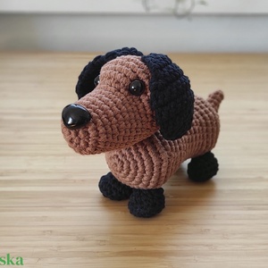 Horgolt tacskó minta - diy (csináld magad) - szabásminta, útmutató - horgolási minta - Meska.hu