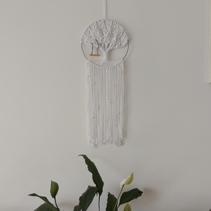 életfa 20 cm átmérőjű karikán - otthon & életmód - dekoráció - spiritualitás - mandala - Meska.hu