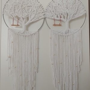 életfa 25 cm átmérőjű karikán - otthon & életmód - dekoráció - fali és függő dekoráció - falra akasztható dekor - Meska.hu