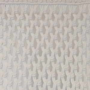 Makramé falvédő - hullámos - otthon & életmód - lakástextil - falvédő - Meska.hu