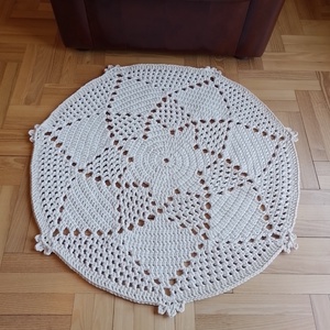 Horgolt mandala szőnyeg, Otthon & Életmód, Lakástextil, Szőnyeg, Horgolt szőnyeg, Horgolás, MESKA