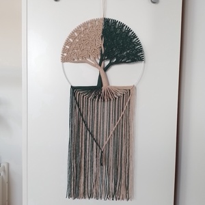 EGYSÉG életfa 30 cm-es karikán -  - Meska.hu