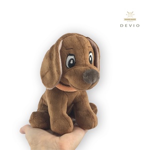 Kutya plüssfigura egyedi színben megrendelésre - Meska.hu