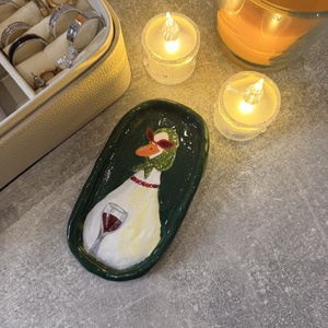 Kézzel festett ékszertartó - ékszer - ékszertartó - ékszertartó tál - Meska.hu