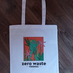 BÉKA - (ZERO WASTE FRIENDS) textiltáska - Meska.hu