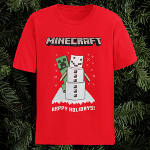 MINECRAFT  - karácsonyi póló - Meska.hu