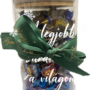 Édesség Nasi Mix üvegben - Egyedi felirattal kérhető, barátnak, családtagnak, nagyinak - élelmiszer - édesség - Meska.hu