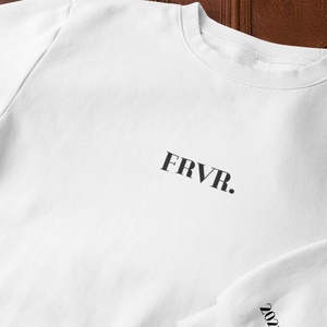 FOREVER páros/egyéni pulóver saját betűvel és évszámmal - ruha & divat - női ruha - pulóver - Meska.hu