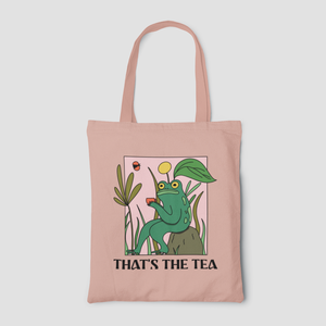 That's the Tea - Békás vászontáska, Táska & Tok, Bevásárlás & Shopper táska, Shopper, textiltáska, szatyor, Mindenmás, MESKA
