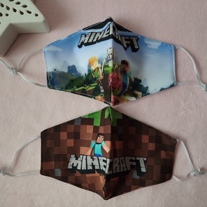 Minecraft maszk 2db/csomag  - ruha & divat - maszk, arcmaszk - férfi & uniszex - Meska.hu