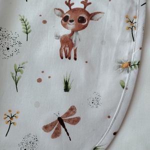 Női fehér lapköpeny,mintás zsebbel  - ruha & divat - női ruha - tunika - Meska.hu