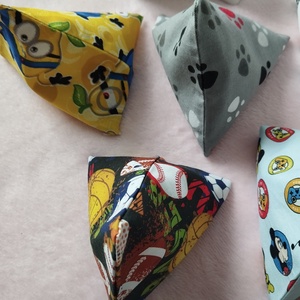 Háromszög formájú babzsák , 6db, Játék & Sport, Készségfejlesztő és Logikai játék, Oktató játékok, Varrás, MESKA