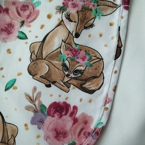 Női fehér lapköpeny,mintás zsebbel , ovis , munkaruha  - ruha & divat - női ruha - tunika - Meska.hu