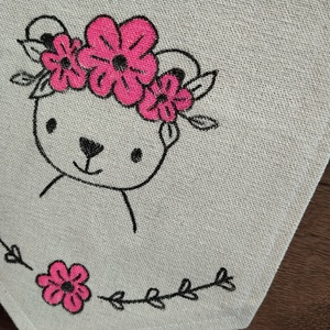 Fali dekoráció gyerekszobába - baba - mama - babaszoba dekoráció - babaszoba kép - Meska.hu