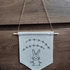 Fali dekoráció gyerekszobába, Baba - mama, Babaszoba dekoráció, Babaszoba kép, Varrás, MESKA