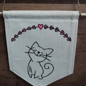 Fali dekoráció gyerekszobába - baba - mama - babaszoba dekoráció - babaszoba kép - Meska.hu