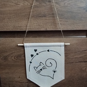 Fali dekoráció gyerekszobába, Baba - mama, Babaszoba dekoráció, Babaszoba kép, Varrás, MESKA