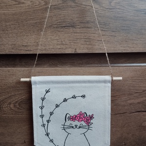 Fali dekoráció gyerekszobába, Baba - mama, Babaszoba dekoráció, Babaszoba kép, Varrás, MESKA