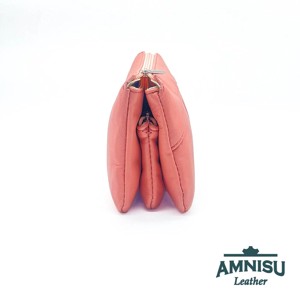 Lazac színű egyenes kristály köves női pénztárca G4019 - táska & tok - pénztárca & más tok - pénztárca - női pénztárca - Meska.hu