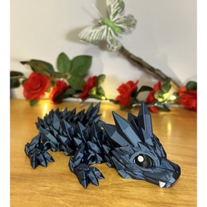3d nyomtatott mini kristály sárkány, Játék & Sport, Plüssállat & Játékfigura, Más figura, Mindenmás, MESKA