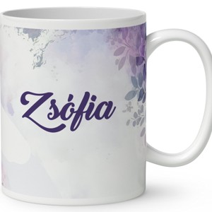 Névvel kérhető - Kalandor levendulás manó mintás bögre - otthon & életmód - konyhafelszerelés, tálalás - tálalás - bögre & csésze - Meska.hu