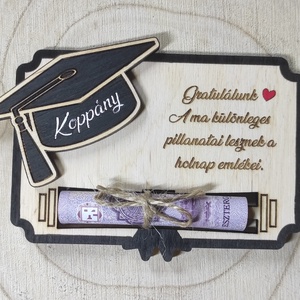 Ballagási pénzátadó - esküvő - emlék & ajándék - nászajándék - esküvői pénzátadó boríték, kártya - Meska.hu