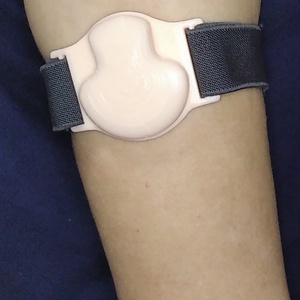 Medtronic szenzorhoz merev szenzorvédő karpánt (merev védőkeret, teljes fedésű), Szépségápolás, Egészségmegőrzési kellékek, Szenzorrögzítő pánt, Mindenmás, MESKA