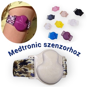 Medtronic szenzorhoz rugalmas szenzorrögzítő karpánt (rugalmas, teljes fedésű keret) szenzorpánt - Meska.hu