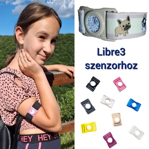 Libre3 szenzorhoz rugalmas keretű  szenzorrögzítő karpánt, szenzorpánt, Ruha & Divat, Öv & Övcsat, Egyéb kellék, Mindenmás, MESKA