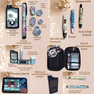 Inzulintollra matrica - Novopen, Humapen, Sanofi - otthon & életmód - papír, írószer - matrica, matrica csomag - Meska.hu