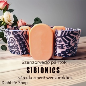 Sibionics szenzorhoz rugalmas szenzorrögzítő karpánt (rugalmas, teljes fedésű keret) szenzorpánt - Meska.hu