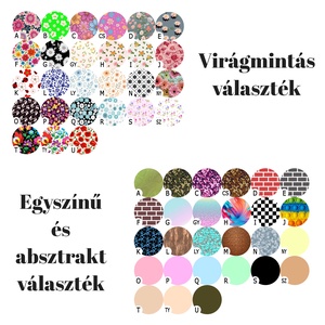 Libre3 vércukormérő szenzorhoz mintás tapasz (szenzortapasz) 5 db/ csomag - szépségápolás - egészségmegőrzési kellékek - vércukormérő szenzor tapasz - Meska.hu