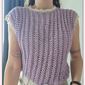 Kötött hatású duó � MIA and LYLA Top Mintacsomag (2 az 1-ben) - diy (csináld magad) - szabásminta, útmutató - horgolási minta - Meska.hu