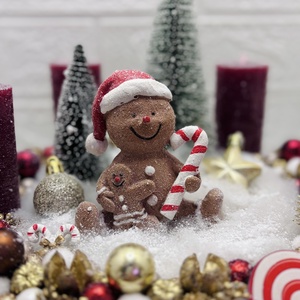 Mézeskalácsos adventi koszorú - karácsony - adventi díszek - adventi koszorú - Meska.hu