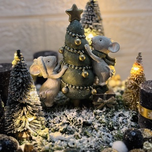 Egérkés adventi koszorú - karácsony - adventi díszek - adventi koszorú - Meska.hu