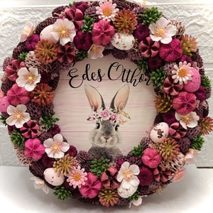 Tavaszi ajtódísz  - otthon & életmód - dekoráció - ajtó- és ablak dekoráció - ajtódísz & kopogtató - Meska.hu