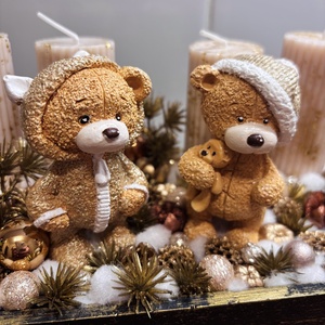 Macis adventi asztaldísz - karácsony - adventi díszek - adventi asztaldísz - Meska.hu