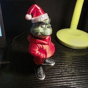 Grincs figura - karácsony - karácsonyi lakásdekoráció - karácsonyfadíszek - Meska.hu