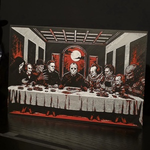 Horrorfilm ikonikus jelenete � Egyedi dekoráció horrorrajongóknak - otthon & életmód - dekoráció - kép & falikép - 3d képek - Meska.hu