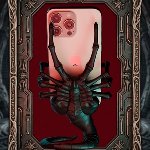 Xenomorph Grip � Egyedi, sci-fi ihletésű telefontartó - Meska.hu